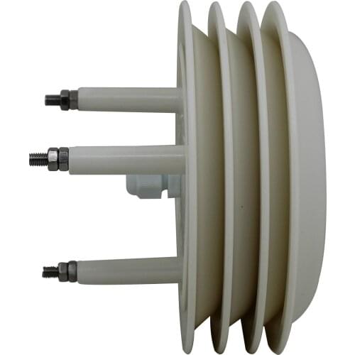 Radiation shield ambient weather station projector 4-13 floors with Bracket ID44mm ID61mm OD138mm ID125mm OD 220mm ABS Solar