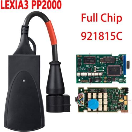 Lexia3 PP2000 Full Chip Diagbox SW V7.83 FM 921815C/921815B for Lexia 3 V48/V25 OBD OBD2 Diagnostic Tool for Citroen for Peugeot