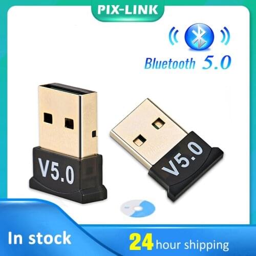 USB Bluetooth 5.0 Adapter Transmitter Bluetooth Receiver Audio Bluetooth Dongle Wireless USB Adapter for Computer PC Laptop
