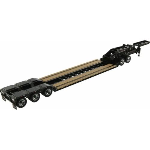 XL 120 LOW-PROFILE HDG TRAILER W/JEEP & 2 BOOSTERS 1/50 BY DIECAST MASTERS 91033