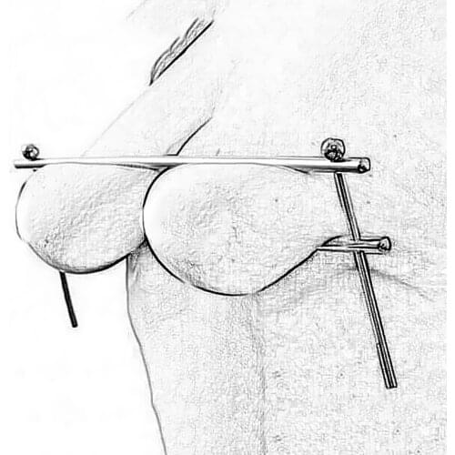 Stainless Steel Nipple Clamp Tag ClipStainless Steel Chain Nipple Clamps Clit Pincher Clip On Sex Bondage Adult Toys For Woman