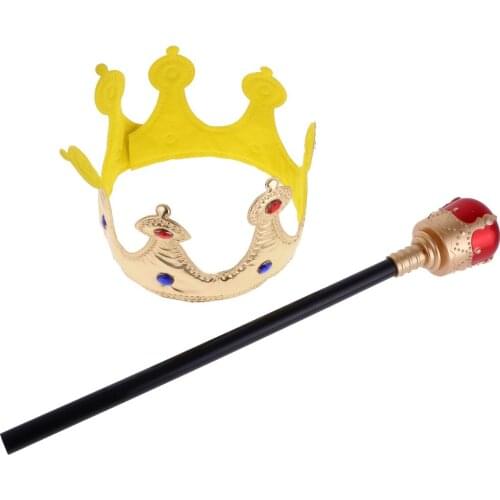 Gold Royal Crown King Toy Novelty Stag Night Birthday Party Hats