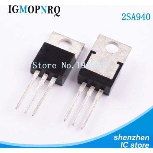 10 PCS/Lot New A940 2SA940 Triode TO-220 2sa940 Triode Transistor Wholesale Electronic