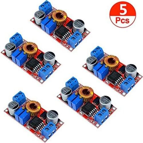 5pcs/lot XL4015 E1 5A DC To DC CC CV Lithium Battery Step Down Charging Board Led Power Converter Charger Step Down Module