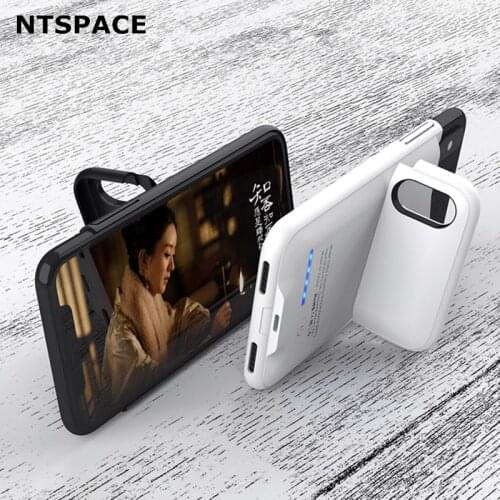 4000mAh Ultra Thin Magnetic Battery Charger Case For iPhone X Power Bank Case External Charging Cover For iPhone XS Battery Case