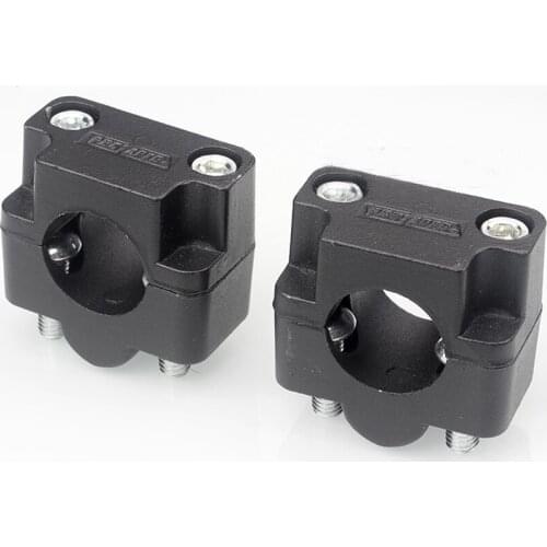 CQR Off-road Motorcycle Street Car Modification 28MM Direction Device Aluminum Pressure Block Reducer Adapter Code Holder