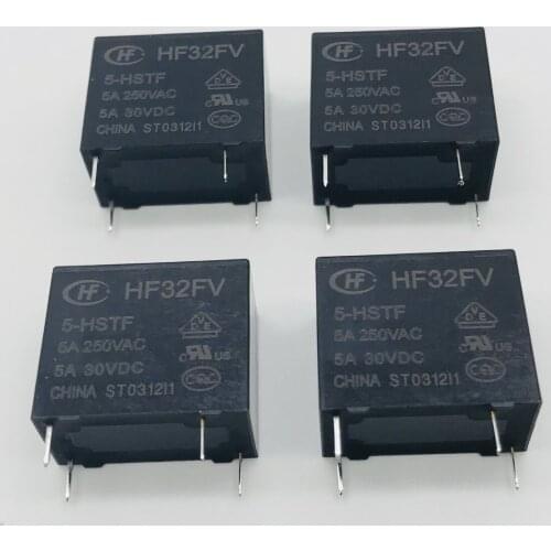 HF32FV-5-HSTF 005VDC 5A 250VAC Arelays