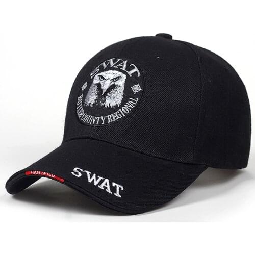 New Brand Men Eagle SWAT Tactical Baseball Cap Army Snapback Hat Cotton Bone Adjustable Male Outdoor US Navy Snapback Cap Gorras