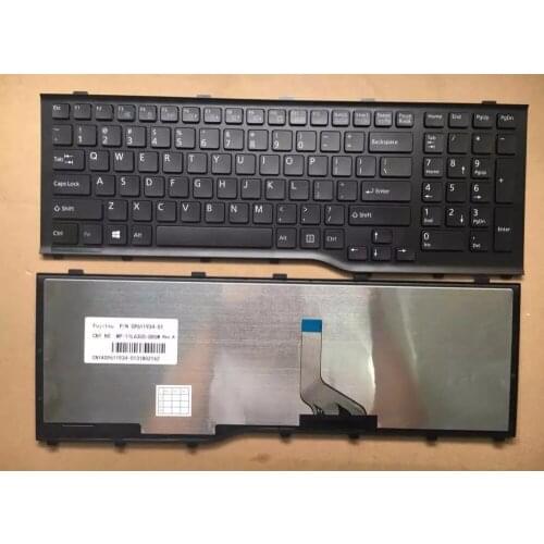 New for Fujitsu Lifebook AH532 A532 N532 NH532 US english laptop notebook keyboard CP611934-01 mp-11l63us-d85w