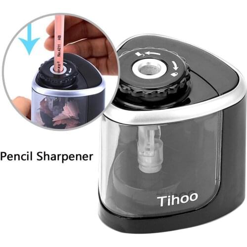 Creative Electric Pencil Sharpener Student Electric Lapices Labor-saving Sharpener Safety Sharpener Sacapuntas Creative Pen K5U4