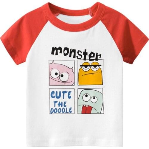 Summer 2021 new childrens short sleeve T-shirt girl half sleeve jacket