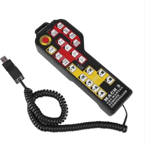 Mach3 4-axis USB Control Joystick Handle CNC CNC Small Engraving Machine Accessories
