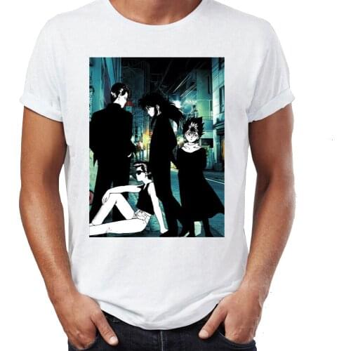 Fashion Mens t-shirt Yu Yu Hakusho Classic Manga Anime Artsy Awesome Artwork Printed Tshirt Tees Tops Harajuku Streetwear