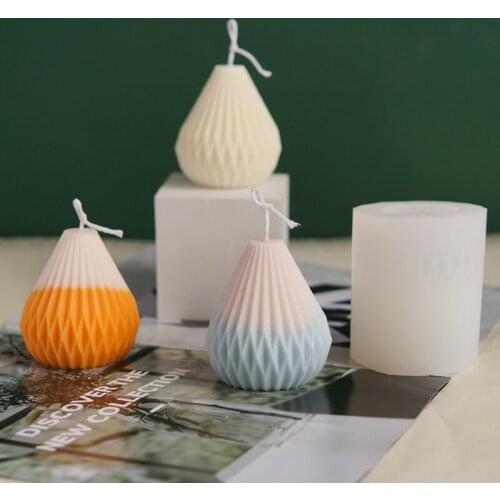 1 Pcs Table Lamp Candle Silicone Mold Handmade Aromatherapy Resin Mould For Candle Soap Making Diy Candle Home Decor