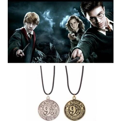 2021 new Harried Potters new bronze 9 3/4 Vintage coin necklace for For Children Adult Gift