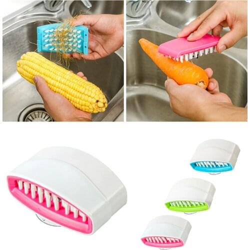 New Fork Spoon Brush Cleaner Scrubber Kitchen Helper Cooking Tools Cutlery Gadget