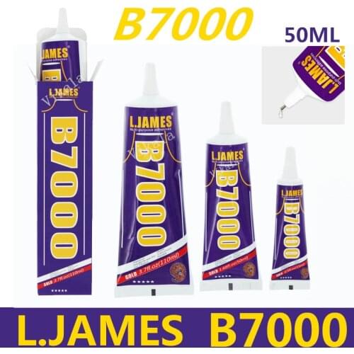 Upgraded version 50ml b7000 glue Mobile phone touch screen b-7000 adhesive telephone glass glue repair point diamond jewelry