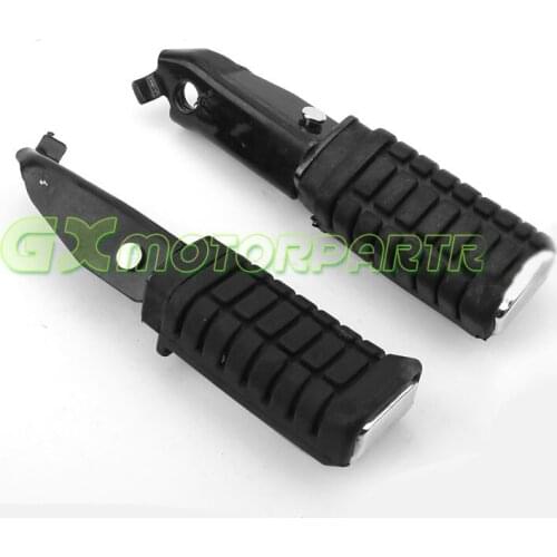 One pair Motorcycle behind Foot Rests Foot Pegs Pedals Rear Set for honda CA250 DD250