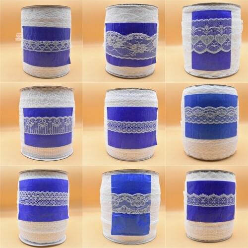Wholesale Beautiful White Lace Ribbon Wide french african lace fabric lace trimmings for sewing accessories Embroidered Clothing