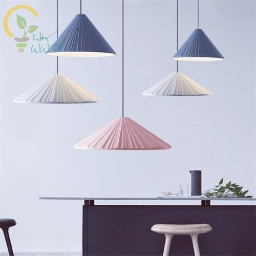 Nordic Cement Led Pendant Lights Bedroom study Lamps Creative E27 Cement Umbrella Led Pendant lamps for Home Lighting