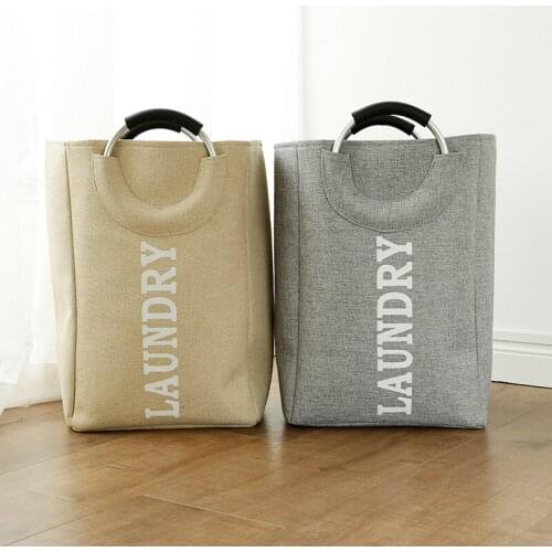 Folding Laundry Basket Free Shipping Baby Laundry Dirty Clothes Organizer Basket In The Bathroom Girl Storage Laundry ZLB014