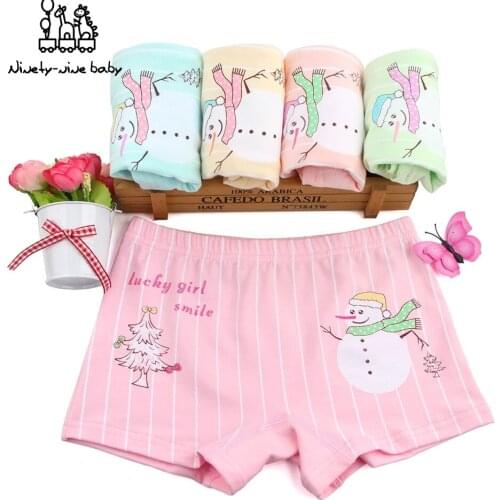 5pcs/lot Children Panties for Girls Childs Underpants Lovely Cartoon Panties Kids Underwears Girls Soft Panties Baby Clothing