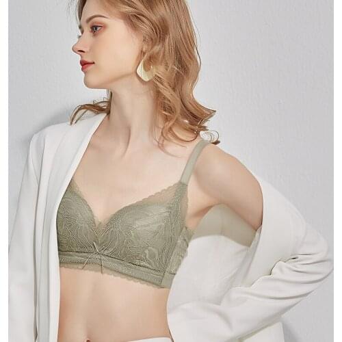 Womens 100% Real Silk Lining with Lace fabric outside