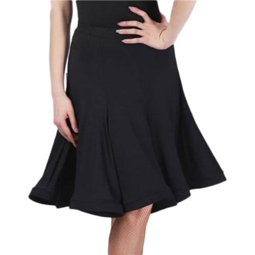 Fashion Ballroom Woman Latin Dance Skirt Tango Costume Sexy Rumba Samba Dance Skirt For Women Training Dress Performance Wears