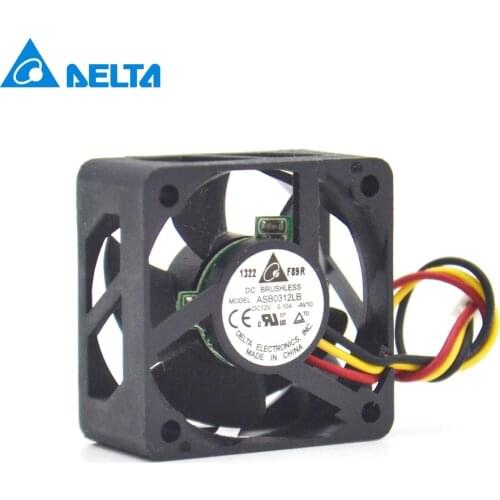 1pcs ASB0312LB the 30mm 3015 3*3*1.5CM 30*30*15MM fan 12V 0.10A with small fan cooling fan