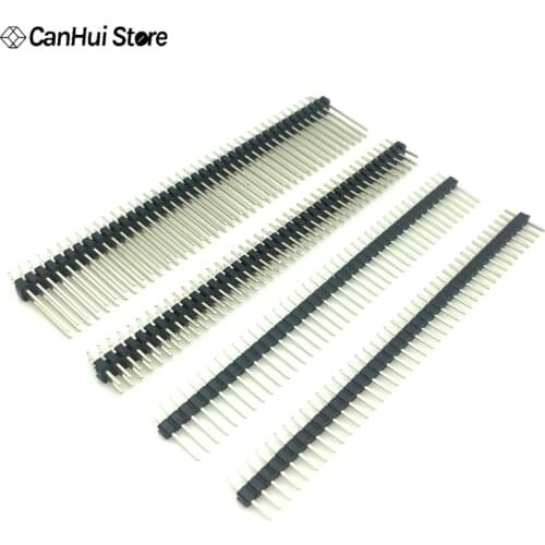 10PCS 2.0MM 1/2*40P Environmental Gold-plated Copper Needle Length 8.7/11/15/17/21mm