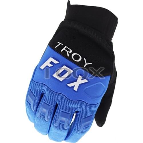 2021 MX ATV MTB Dirt Bike Glove Motocross Motorbike Mountain Bicycle Offroad Racing Blue Black Gloves
