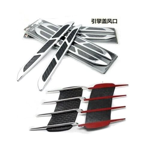 Car-Styling Simulation Vents Decorative stickers For Mercedes-Benz all class A B C E S G M ML CL CLK CLS GL GLK R SL SLK SLS