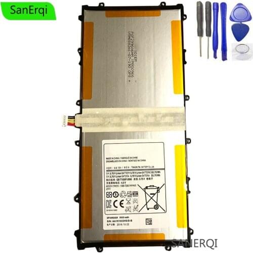 For Samsung Google Nexus 10 GT-P8110 Battery HA32ARB SP3496A8H Tablet Battery New Replacement 9000mAh SanErqi