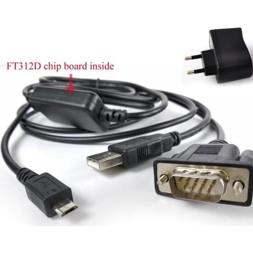 Free drivers installing free otg ftdi ft312d micro usb to rs232 adapter kable for mobile phone smartphone tablet pc serial cable