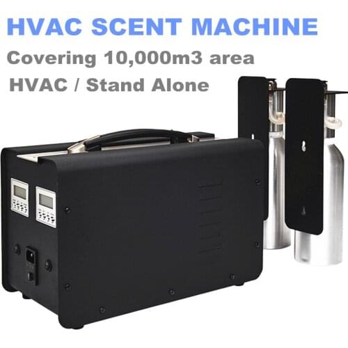 10,000m3 Coverage Area Scent Air Machine Home 50W 100-240V Waterless 100% Pure Essential Oil Refilled Cartridge For Business