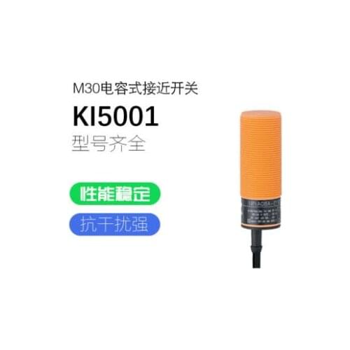 KI5001 Capacitive Switch Sensor PNP NC M30 10-36VDC New High Quality