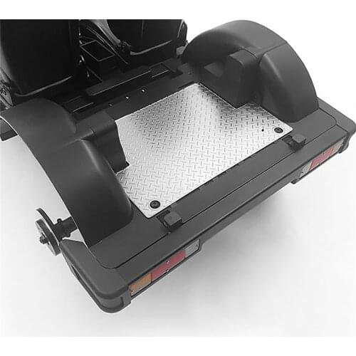 Stainless Steel Anti-Skid Plate Set for 1:6 RC Crawler Truck Capo SIXER Samurai RC Model Car Upgrade Accessories