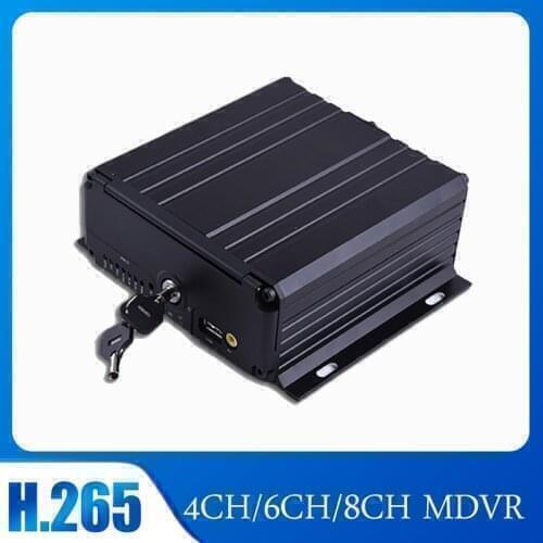 Best 4 Channel 6Ch 8Ch SD Card HDD H.265 HD AHD 1080P CCTV Truck DVR Video Recorder