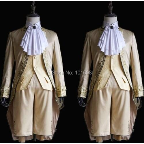 Customized! Jackets+Shorts 2PCS Mens Singer DJ concert MAN COURT Coats DRESS Victorian stage Performance MALE Suits N-007