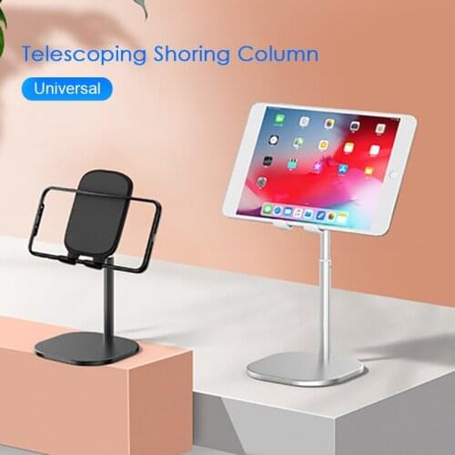 Desk Mobile Phone Holder Stand For iPhone Universal Adjustable Metal Desktop Table Tablet Holder Stand For iPad Pro