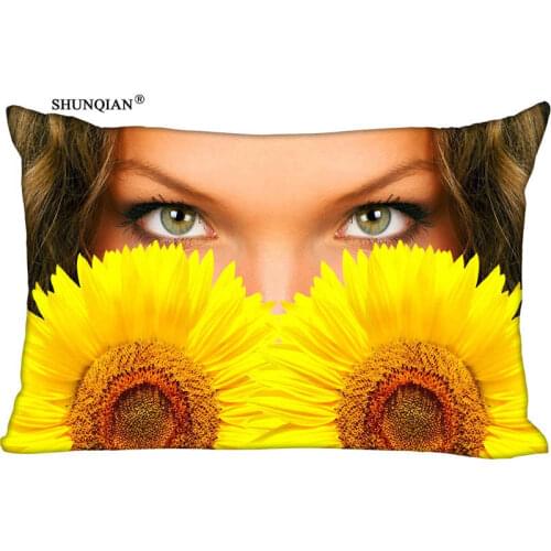 New Beauty Girl Pillow Case Custom Wedding Pillowcase Cover Cases Gift Zippered Rectangle Pillow Case