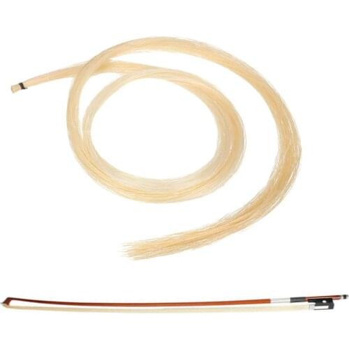 Professional Universal Artificial Horse Hair Violin Cello Bow Accessories