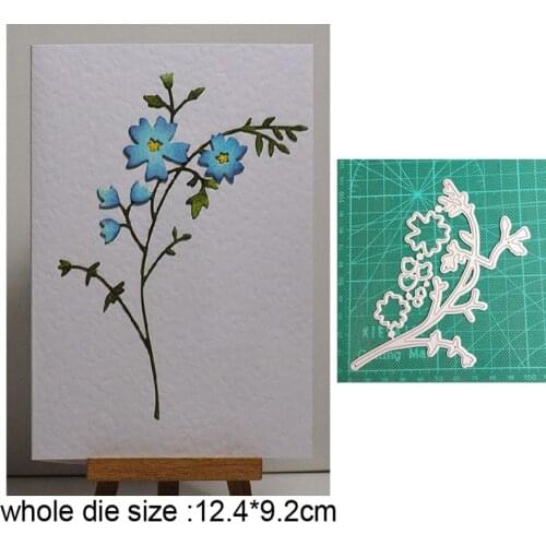 Craft dies Tree Branches Flowers Metal Cutting Dies for Scrapbooking dies DIY Paper Cards Making Embossing Die Cut stencils dies