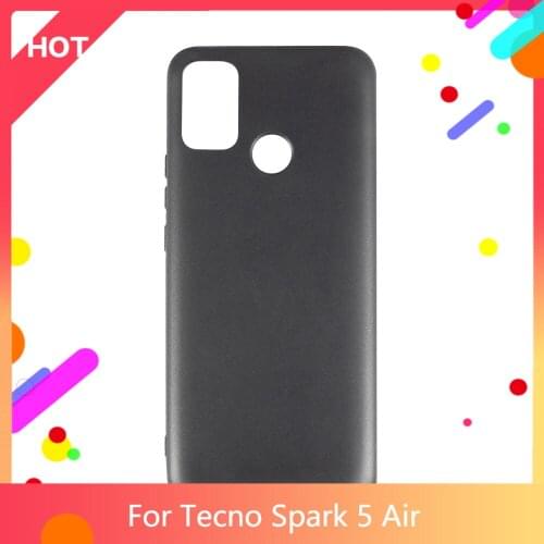 Spark 5 Air Case Matte Soft Silicone TPU Back Cover For Tecno Spark 5 Air Phone Case Slim shockproof