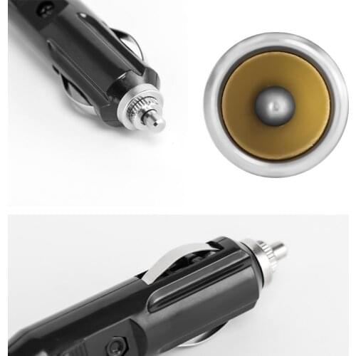 12V 24V 15A Heavy Duty Car Cigarette Lighter Socket Male to Female Extension Cord Power Supply Cable with Fused 3.7m K3KB