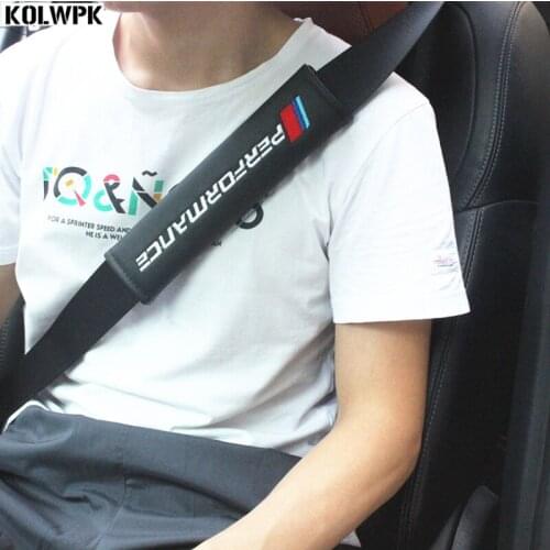 2pcs High quality NEW Car Styling Safety Belt Cover Seat Shoulder Pad Accessories For BMW E90 E93 E60 E61 F10 F30 F70 F71 M3 M5