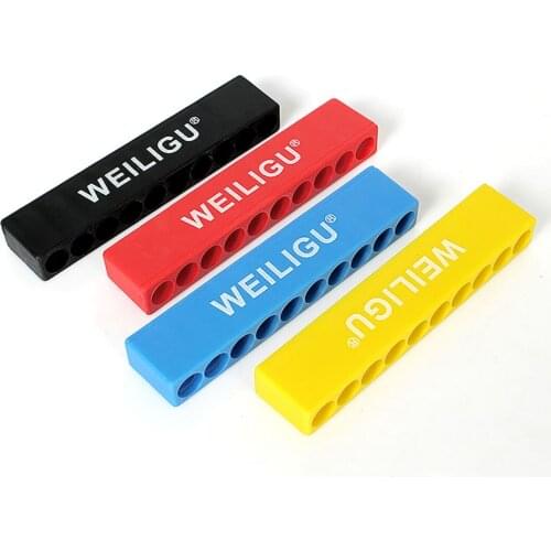 2Pcs Plastic Screwdriver Holder 1/4(6.35mm) Hex Hand Shank Screwdriver Bits Storage Strip Tools Accessories