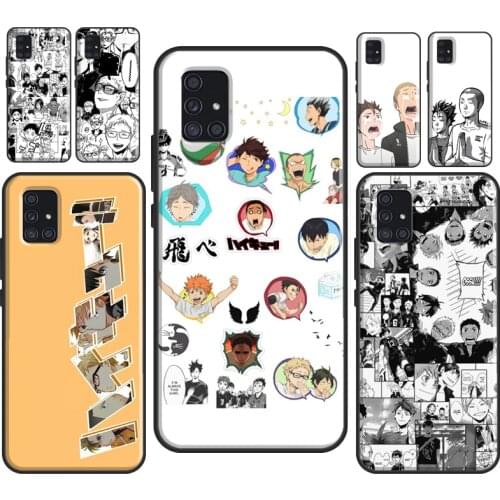 Haikyuu Karasuno Collage Case For Samsung A51 A71 A11 A31 A41 A20e A21S A01 A02S A50 A40 A70 A12 A52 A72 A32 Cover