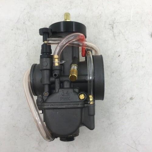 SherryBerg PWK34 34mm BLACK Carburettor Racing Round Head for Keihin Carb 34PWK for suzuki universal racing CARBURETOR vergaser