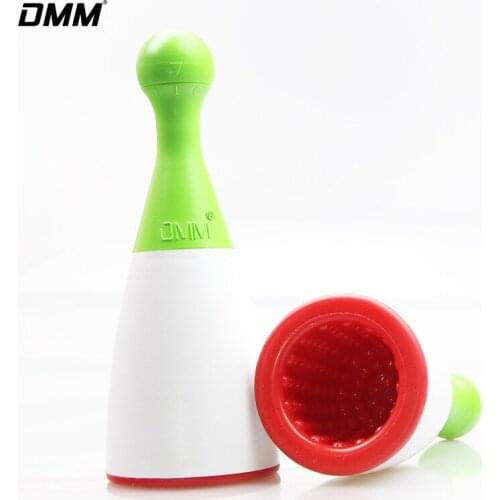 DMM-KISS Mini Vibrating Male Masturbator,Oral Sex Sucker Men Masturbation Cup, Artificial Vagina Masturbador Sex Toys For Men